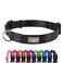 penseepet PENSEEPET Dog Collar Black Basic Adjustable Dog Collars with Breathable Quick Release Nylon Pet Collar for Puppy Small Medium Large Dogs Boy