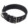Cdycam Pesp Pet Dog Metal Buckle 2rows Nylon Fabric Belt Strap Adjustable Collar Buckle Neck Strap XLarge XL