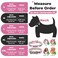 Petcare PETCARE Reflective Dog Collar with Cute Paw Rivet Studded Funny Soft PU Leather Adjustable Puppy Dog Collars for Small Medium Large Dogs Cats PinkXLarge