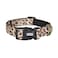 Petiry Dog Collar Animal Cheetah PatternWear Resistant FabricNo FadingComfortable and Durable for Puppy Medium DogsNeck1015
