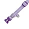 Petiry Reflective Nylon Dog Collar with Breathable Neoprene PaddingAdjustable for Large DogsNeck 17263Lilac Purple