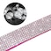 Pimaodog Rhinestone Dog Collar Cute Dazzling Sparkling Soft Suede Leather Adjustable Pet Dog Cat Collar Crystal Diamond for Puppy Small Medium Large Dogs S2632cm Hot Pink