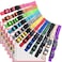 Blaoicni Puppy Collars for LitterPuppy Collars for Small Puppies Soft Nylon Safety Whelping Litter Collar for Newborn Pets with Record Keeping Charts 12pcsM