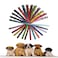 Luck Dawn Puppy ID Collars Soft Leather Dog Collar14 Colors PU Leather Adjustable Dog Cat Collars for Dog Small Large Cat Collars Newborn Puppies Kitten S059145 Flat14 Colors