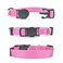 Luck Dawn Puppy ID Collars15 PCS Identification Soft Nylon Puppy Collars Adjustable Breakaway Safety Whelping Litter Collars for Newborn Puppies Kitten Set of 15 Round Button S Pack of 15