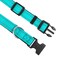 PWOD Reflective Dog Collar Adjustable Soft Neoprene Padded Nylon Pet Collars with Buckle for Small Dogs TealS