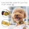 QQPETS Adjustable Soft Dog Collar Print Flower Pink Multicolor Cute Patterns for XS Small Medium Large Pet Girl Boy Puppy Walking Running Training XS Yellow Bee