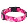 Rhea Rose Dog Collar Special Design Personalized Soft Collars Pink Camo Medium