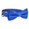 Rhea Rose Dog Collar with Bow Tie for Girl or Boy Gift Soft Durable Bowtie Blue dot Small