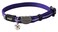 Rogz Catz AlleyCat Extra Small 516 Breakaway Reflective Kitten Collar Purple Reflective