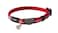 Rogz Catz AlleyCat Reflective Safeloc Breakaway 14Inch Kitten Collar XSmall Red