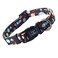 Roses&Poetry RosesPoetry Dog Collar with Colourful Star Patterns Adjustable Durable Puppy Collars for Small Medium Large Dogs StarXS