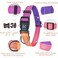 Roses&Poetry RosesPoetry Reflective Dog Collar with Gradient Mistyrose Adjustable Durable Pet Collars for Small Medium Large Dogs MistyroseM