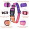 Roses&Poetry RosesPoetry Reflective Dog Collar with Gradient Mistyrose Adjustable Durable Pet Collars for Small Medium Large Dogs MistyroseM