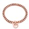 RUMYPET Rose Gold Dog Chain Collar 11mm15mm19mm Stainless Steel Cuban Link Chain Collar for Small Medium Large Dogs11mm12inch