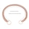 RUMYPET Rose Gold Dog Chain Collar 11mm15mm19mm Stainless Steel Cuban Link Chain Collar for Small Medium Large Dogs11mm12inch