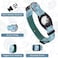 SCENEREAL Airtag Dog Collar for Small Medium Dogs Dog Collar with Durable Airtag Holder Compatible Apple Air Tag AntiLost Adjustable Soft Comfortable Unique Style Green M