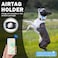 SCENEREAL Airtag Dog Collar for Small Medium Dogs Dog Collar with Durable Airtag Holder Compatible Apple Air Tag AntiLost Adjustable Soft Comfortable Unique Style Yellow M