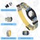 SCENEREAL Airtag Dog Collar for Small Medium Dogs Dog Collar with Durable Airtag Holder Compatible Apple Air Tag AntiLost Adjustable Soft Comfortable Unique Style Yellow XS