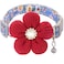 COZIRAE Small Dog Collar with Flower Spring Dog Collar for Girl Dog Collars for Small Dogs Cute Dog Collar with Bell Adjustable Length