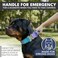 Spark Paws Tactical Dog Collar Heavy Duty Premium Quality Thick and Durable for Large and Medium Dogs 90s Retro S 15