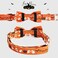 Thankspaw Adjustable Bow Tie Dog Collar Printed Cute Patterns Halloween Soft Pet Collars for Small Medium Large Dogs
