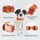 Thankspaw Adjustable Bow Tie Dog Collar Printed Cute Patterns Halloween Soft Pet Collars for Small Medium Large Dogs