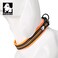 TRUE LOVE Dog Collar Reflective Premium Duraflex BuckleHigh Grade Nylon Webbing No Choke Basic Collars TLC5011OrangeM