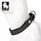 TRUE LOVE Truelove Dog Collar Reflective Premium Duraflex BuckleHigh Grade Nylon Webbing No Choke Basic Collars TLC5011Black2XL