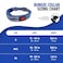 Tuff Pupper Heavy Duty Dog Collar with Handle Ballistic Nylon Heavy Duty Collar Padded Reflective Dog Collar with Adjustable Stainless Steel Hardware Convenient Sizing for All Breeds