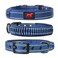 Tuff Pupper Heavy Duty Dog Collar with Handle Ballistic Nylon Heavy Duty Collar Padded Reflective Dog Collar with Adjustable Stainless Steel Hardware Convenient Sizing for All Breeds