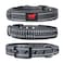 Tuff Pupper Heavy Duty Dog Collar with Handle Ballistic Nylon Heavy Duty Collar Padded Reflective Dog Collar with Adjustable Stainless Steel Hardware Convenient Sizing for All Breeds