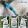 Tuff Pupper Heavy Duty Dog Collar with Handle Ballistic Nylon Heavy Duty Collar Padded Reflective Dog Collar with Adjustable Stainless Steel Hardware Convenient Sizing for All Breeds