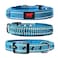 Tuff Pupper Heavy Duty Dog Collar with Handle Ballistic Nylon Heavy Duty Collar Padded Reflective Dog Collar with Adjustable Stainless Steel Hardware Convenient Sizing for All Breeds