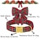 Unique style paws Christmas Dog Collar with Bow Tie Scottish Plaid Puppy Collar for Small Medium Large Dogs as Holiday Autumn Winter GiftsS