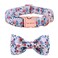 Unique style paws Dog Collar Bow tie Collar Adjustable Collars for Dogs and Cats Small Medium Large