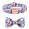 Unique style paws Dog Collar Bow tie Collar Adjustable Collars for Dogs and Cats Small Medium Large