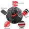 YFbrite Light up Dog Collar USB Rechargeable LED Puppy Collar Super Bright Adjustable Glowing Dog Lights for Night Walking Red Medium