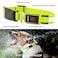 YFbrite Ultra Light Adjustable LED Dog Collar Light up Dog Collars Rechargeable Glowing in The Dark Collars Visiblity Safety for Small Medium Large Dogs Green Small