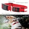 YFbrite Ultra Light Adjustable LED Dog Collar Light up Dog Collars Rechargeable Glowing in The Dark Collars Visiblity Safety for Small Medium Large Dogs Red Large