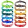 YOY 12 pcsSet Soft Nylon Puppy Whelping ID Collars Adjustable Reusable Washable Baby Dog ID Bands Pet Identification for Breeders Neck 8 13