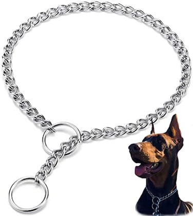 YUANKEXIANG Dog Choke Collar Martingale Collar for Dogs26 Inch 40mm Dog Collars for Small Medium Large Dogs