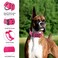 Yunleparks Reflective Dog Collar Heavy Duty Tactical with Control Handle and Metal Buckle for Dog TrainingXLPink