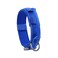 Yunleparks Tactical Dog Collar with Heavy Duty Metal Buckle and Control Handle for Medium Large Dogs TrainingBright Blue Large