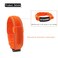 Yunleparks Tactical Dog Collar with Heavy Duty Metal Buckle and Control Handle for Medium Large Dogs TrainingOrange XLarge