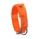 Yunleparks Tactical Dog Collar with Heavy Duty Metal Buckle and Control Handle for Medium Large Dogs TrainingOrange XLarge