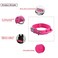 Yunleparks Tactical Dog Collar with Heavy Duty Metal Buckle and Control Handle for Medium Large Dogs TrainingPink Medium