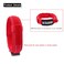 Yunleparks Tactical Dog Collar with Heavy Duty Metal Buckle and Control Handle for Medium Large Dogs TrainingRed Medium