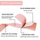 ZALER Waterproof Dog Collar Adjustable Odor Proof Dog Collars Easy to Clean Soft Comfortable Pet Collars for Large Medium Small Dogs Pink MLength114154 Width075