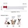 ZTON Handcrafted Adjustable Formal Pet Bowtie Collar Neck Tie for Dogs Cats L Red